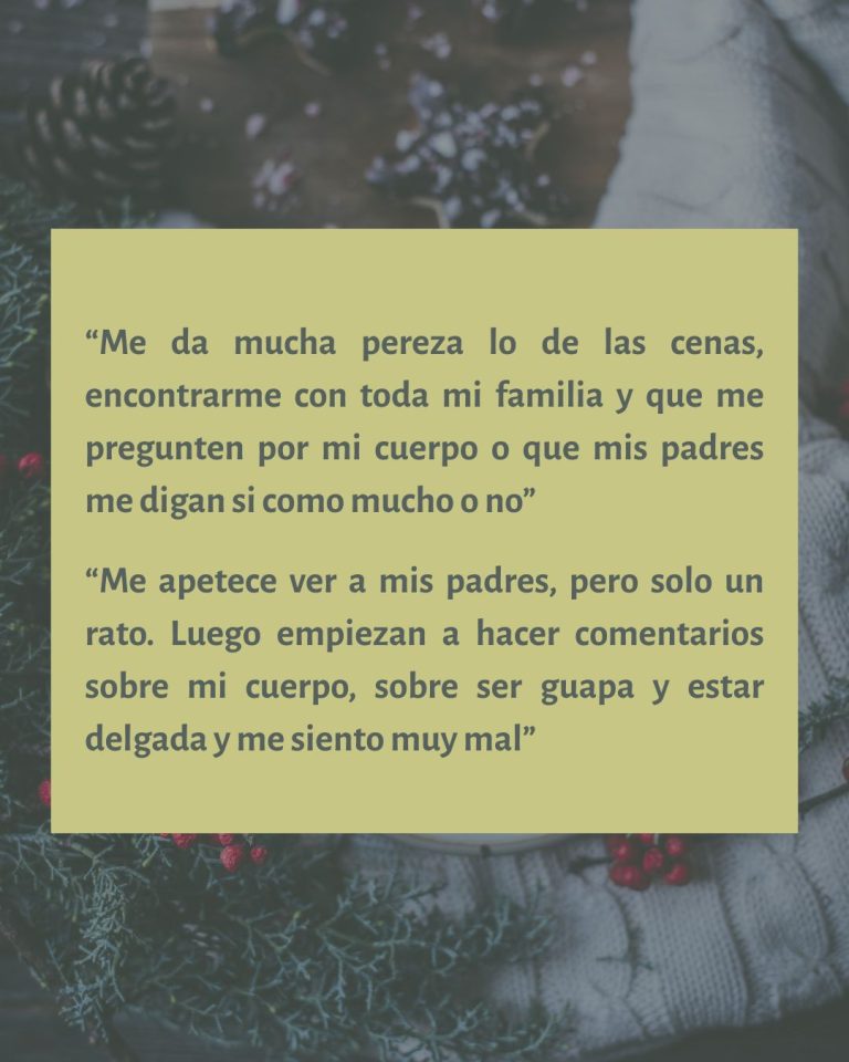 sesion de terapia en navidad